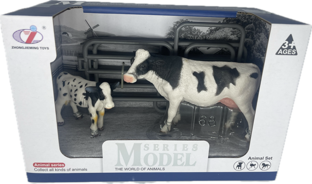 Cattle - Friesian Cow & Calf