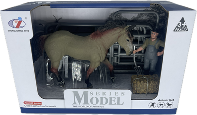 Horses - HS12 Grey Horse Set - Country Toys