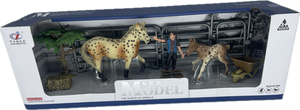 Horses - HS8 Spotted Horse Set - Country Toys