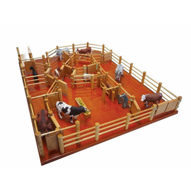 CY8 - Station Cattle Yard No 8  - Handmade Wooden Toy