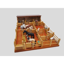 Load image into Gallery viewer, ST3 - Three Horse Stable with Cattle Yard