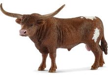 Load image into Gallery viewer, Cattle - Texas Longhorn Bull - Red - Country Toys