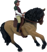 Load image into Gallery viewer, Horses - Andalusian Horse with Rider - Country Toys