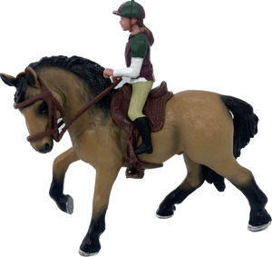 Horses - Andalusian Horse with Rider - Country Toys