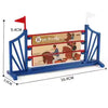 Horses - Horse Jump - Blue with picture