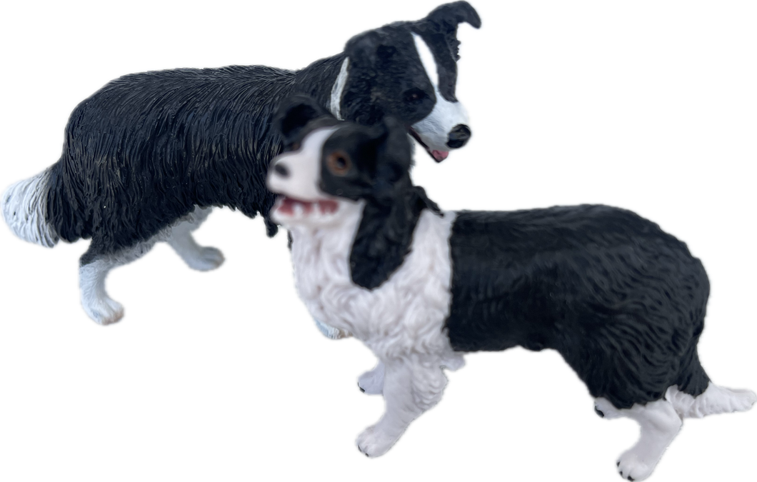 Dogs - Border Collie Pair - Country Toys & Collecta