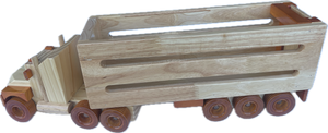 CT6 - Cattle Truck Road Train - Handmade Wooden Truck - Country Toys - FREE SHIPPING