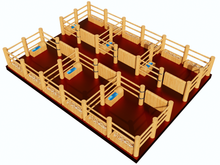 Load image into Gallery viewer, CY7 - Feedlot - Handmade Wooden Toy