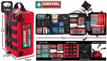 Load image into Gallery viewer, First Aid Kit - Survival Home/Family Kit