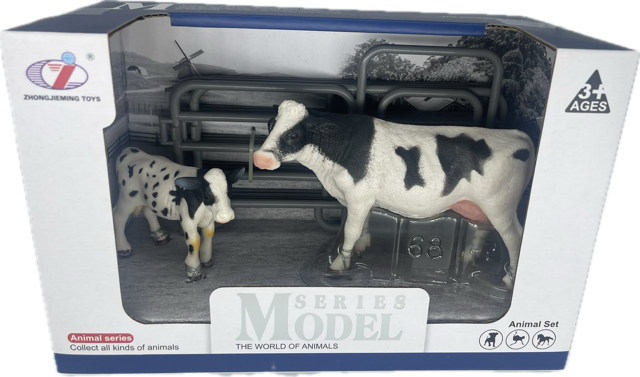 Cattle - CS1 Friesian Cow & Calf - Country Toys