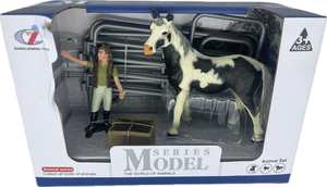Horses - HS4 Pinto Horse Set - Country Toys