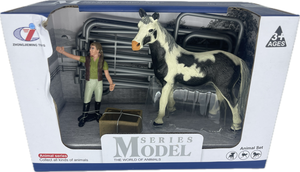 Horses - HS10 Pinto Horse Set - Country Toys