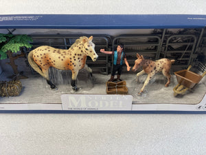 Horses - HS11 Spotted Horse Set - Country Toys