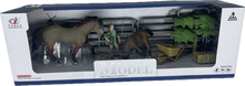 Load image into Gallery viewer, Horses - HS6 Grey Horse Set - Country Toys