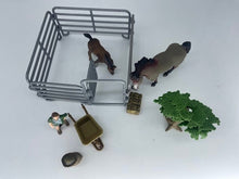 Load image into Gallery viewer, Horses - HS13 Grey Horse Set - Country Toys