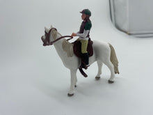Load image into Gallery viewer, Horses - Grey Horse with Rider - Country Toys