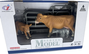 Cattle - CS3 Jersey Cow & Calf - Country Toys