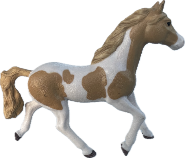 Horses - Paint Mare - Tan - Country Toys