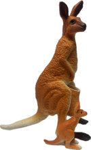 Load image into Gallery viewer, Wildlife - Red Kangaroo- Doe with Joey out of pouch - Country Toys
