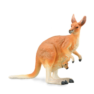 Wildlife - Red Kangaroo & Joey - Collecta