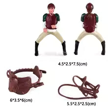 Load image into Gallery viewer, Horses - Female Horse Rider No 1 with Saddle &amp; Bridle