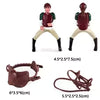 Horses - Female Horse Rider No 1 with Saddle & Bridle