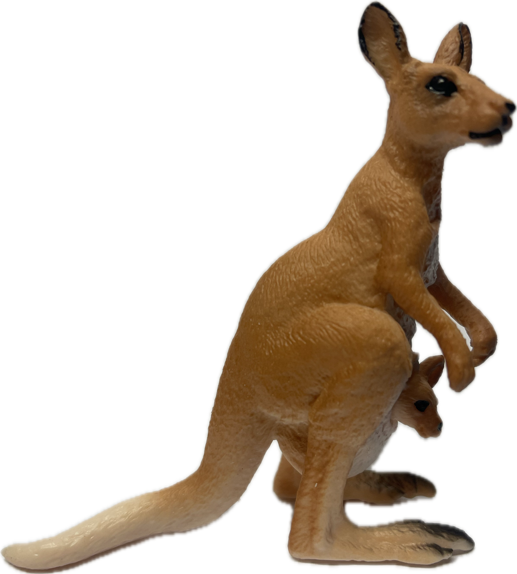 Wildlife - Red Kangaroo & Joey - Country Toys