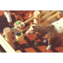 Load image into Gallery viewer, ST2 - Three Horse Stable - Handmade Wooden Toy