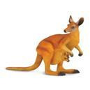 Red Kangaroo & Joey - Collecta