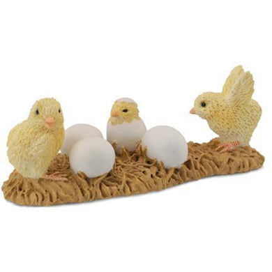 Chicks with Eggs - Collecta
