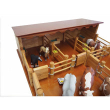 Load image into Gallery viewer, ST3 - Three Horse Stable with Cattle Yard