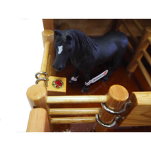 Load image into Gallery viewer, ST4 - Four Horse Stable with Tack Shed and Yard with CT1 Cattle Truck - FREE SHIPPING