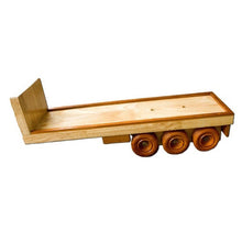 Load image into Gallery viewer, FT2 - Flat Back Trailer - Handmade Wooden Toy